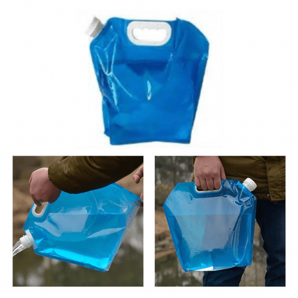 Combo Berbaloi, PTT Outdoor, 5L Camping Hiking Portable Folding Water Storage 6,