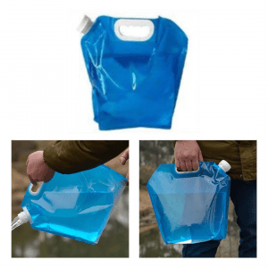 5L Camping Hiking Portable Folding Water Storage Convenient PTT Outdoor