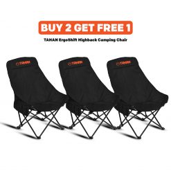 Home, PTT Outdoor, B2F1 TAHAN ErgoShift Highback Camping Chair,