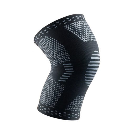 Let's Fit Knee Guard with Spring Support (Pair), PTT Outdoor, Black,