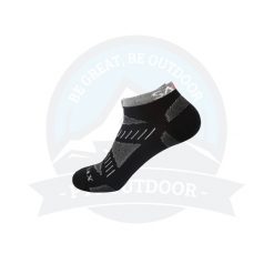 Santo Quick Dry Short Socks, PTT Outdoor, Black fb,