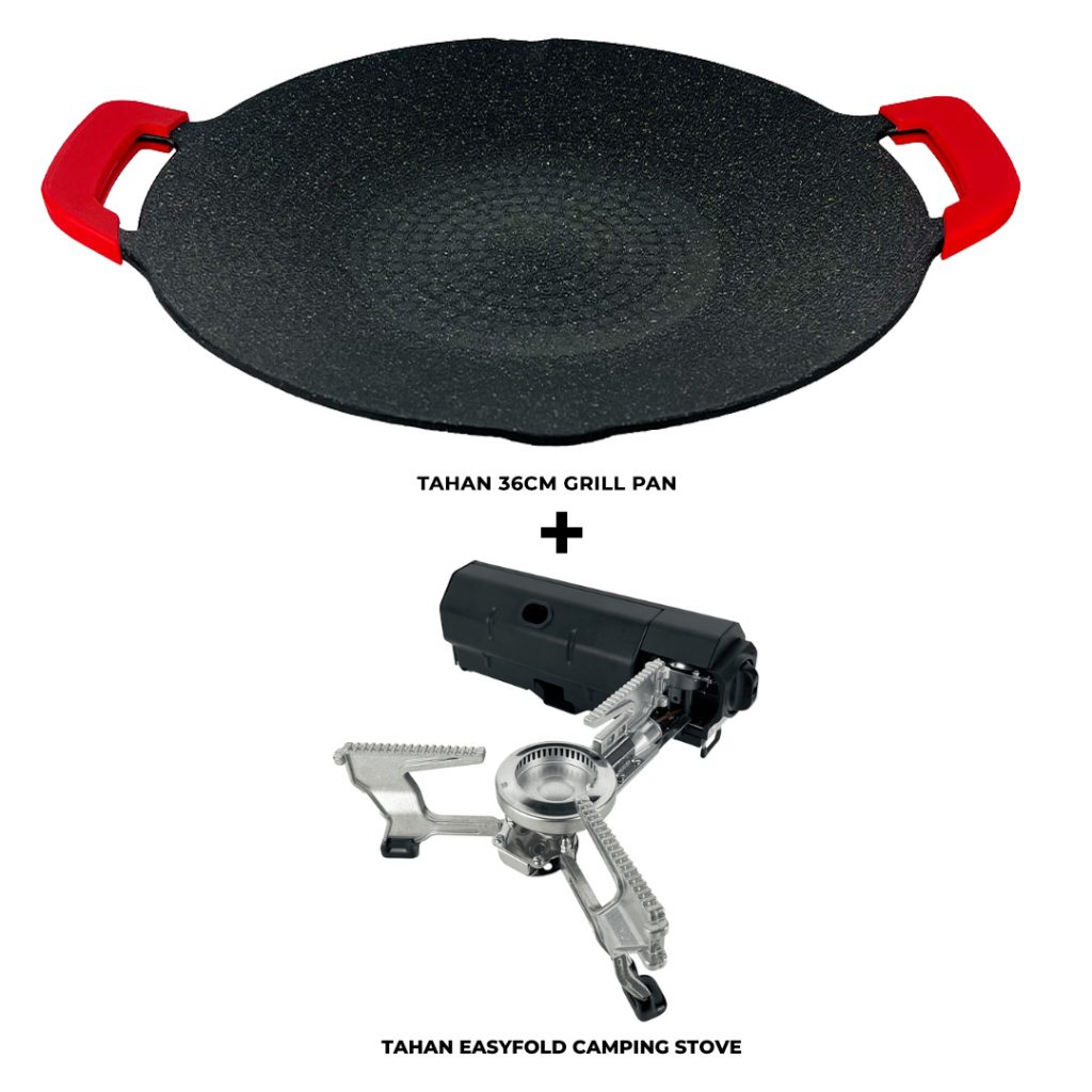 [Special Treat] Ber-2 Lebih Baik Combo – B, PTT Outdoor, Grill Camping Combo new 1,