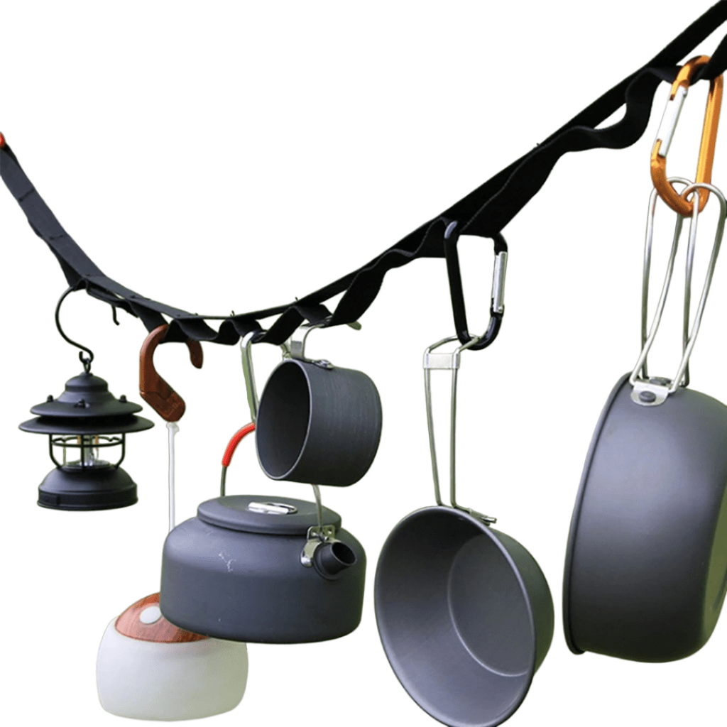 [Super Deal] Light And Secure Set, PTT Outdoor, Outdoor Camping Hanging Strap Rope 4,