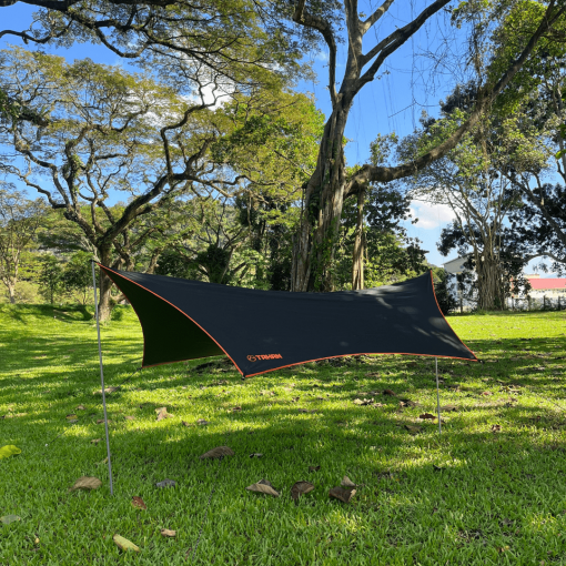 Shelter Combo, PTT Outdoor, TAHAN Butterfly Tarp 3x4M lifestyle 2,