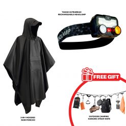 Payday Merdeka Sale, PTT Outdoor, TAHAN UltraBeam Rechargeable Headlamp,