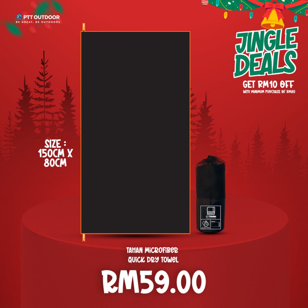 Jingle Deals 2024, PTT Outdoor, Towel 1,