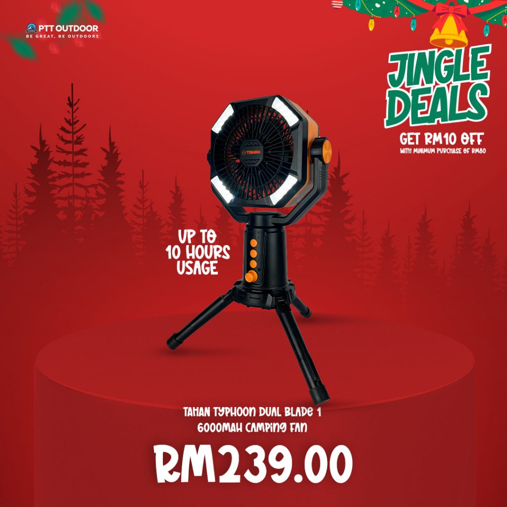 Jingle Deals 2024, PTT Outdoor, Typhoon 1,