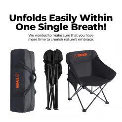 [BUY 2 FREE 1] TAHAN ErgoShift Foldable Camping Chair, PTT Outdoor, lowback unfolding 1 1,