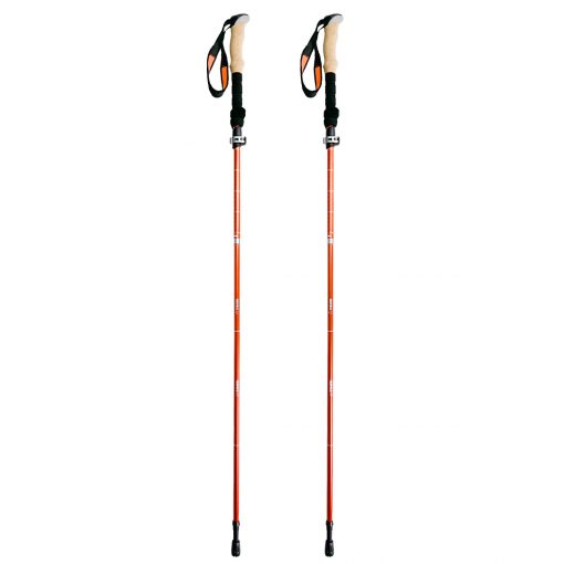 Outdoor Hiker Set, PTT Outdoor, tahan 3 section foldable hiking stick 130cm,