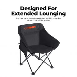 TAHAN ErgoShift Foldable Camping Chair, PTT Outdoor, tahan ergoshift foldable camping chair extend lounging,