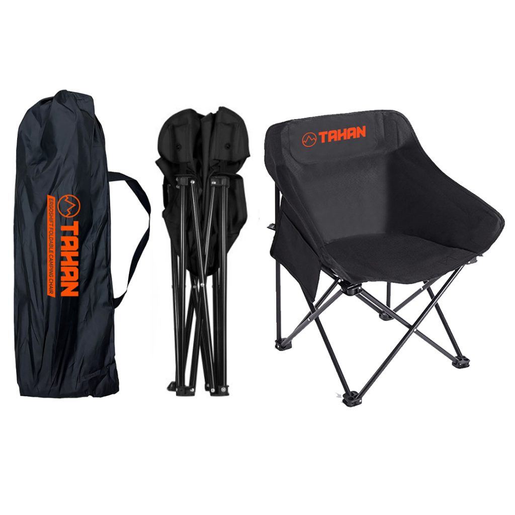 Chill Camping Combo, PTT Outdoor, tahan ergoshift foldable camping chair setup,