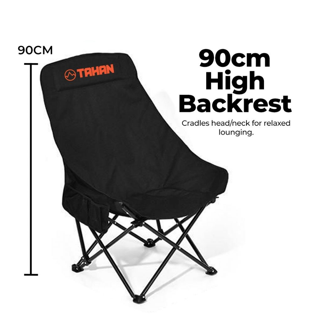 [Super Deals!] TAHAN Ergoshift Highback Camping Chair - 2 units bundle, PTT Outdoor, tahan ergoshift highback camping chair backrest,