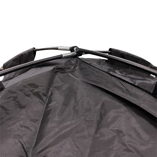 TAHAN EZPack Privacy Changing Tent – Black, PTT Outdoor, tahan ezpack privacy changing tent close up 2,