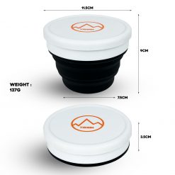 TAHAN Duo Makan Set, PTT Outdoor, tahan gocamp collapsible silicone bowl size 1,