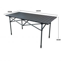 Family Camping Combo, PTT Outdoor, tahan height adjustable compact table 120cm 55cm,