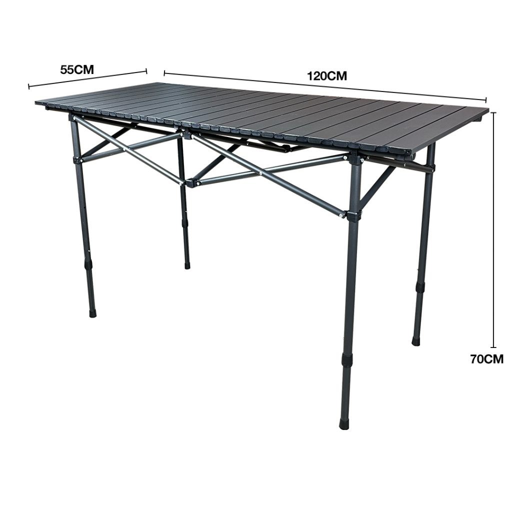 [34 SET LEFT ] TAHAN Height Adjustable Compact Table - 120CM, PTT Outdoor, tahan height adjustable compact table 120cm 70cm,